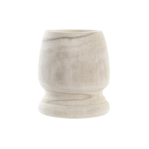 Kruka DKD Home Decor Brun Naturell Paulowniatr Boho 16 x 16 x 1