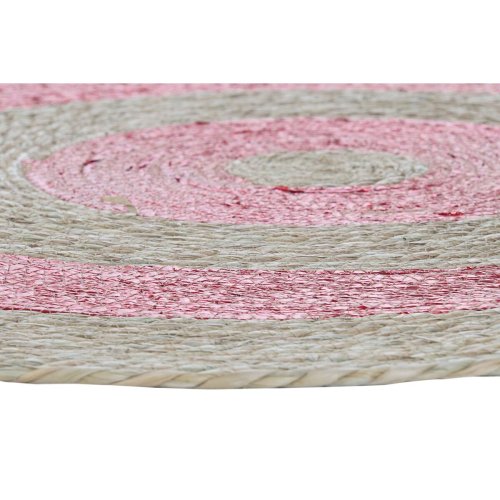 Matta DKD Home Decor Fibrer Sjgrs (90 x 90 x 2 cm) (3 antal)