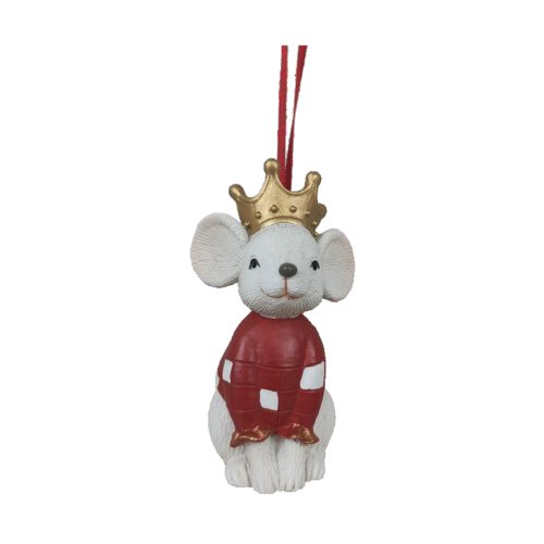 Julgranskula DKD Home Decor Harts djur (4,5 x 4 x 7 cm) (6 antal