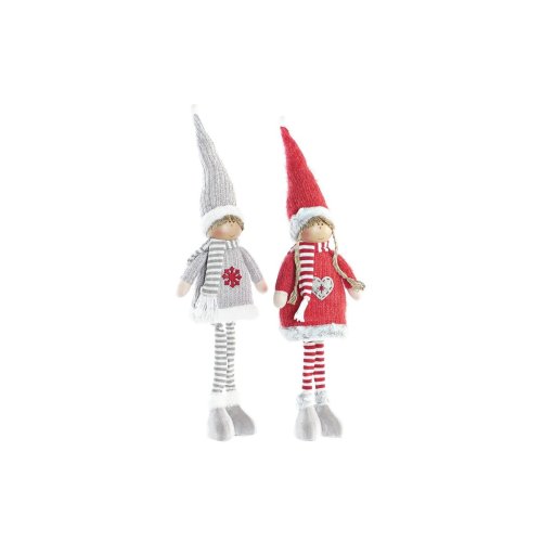 Prydnadsfigur DKD Home Decor Jul Docka Polyester (17 x 9 x 79 cm