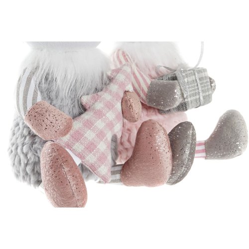 Prydnadsfigur DKD Home Decor Jul Djur Polyester Rdjur (14 x 17