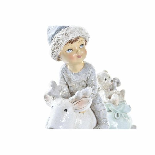 Julgranskula DKD Home Decor Harts Pojkar (13 x 6 x 13,5 cm) (2 a