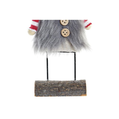 Julgranskula DKD Home Decor Polyester Ren (8 x 5 x 23 cm) (2 ant