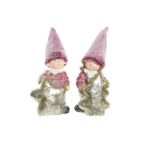 Julgranskula DKD Home Decor Pojkar Magnesium (25,5 x 18,5 x 55 c