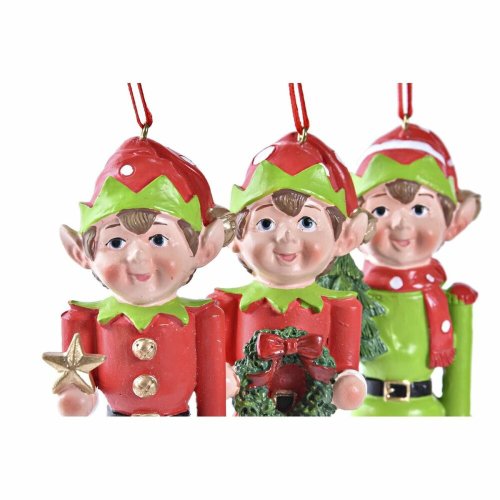 Julgranskula DKD Home Decor Harts lva (5 x 4 x 14 cm) (3 antal)