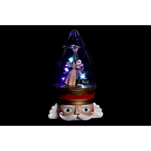 Belysning dekoration DKD Home Decor Jul Rd Vit (15 x 13,5 x 24