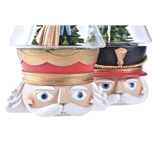 Belysning dekoration DKD Home Decor Jul Rd Vit (15 x 13,5 x 24