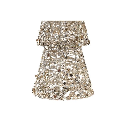 Belysning dekoration DKD Home Decor Jul Champagne Tr�d Vit (14 x