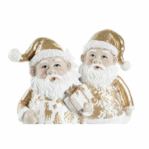Julgranskula DKD Home Decor Harts Tomte (8 x 6 x 13,5 cm) (2 ant