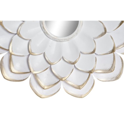 Spegelspel DKD Home Decor Speglar Champagne Gyllene Vit PP 2 ant