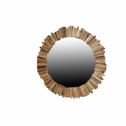 Vggspegel DKD Home Decor Naturell Stammar Alpino 112 x 4 x 112