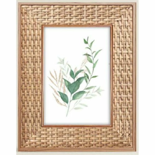 Fotoram DKD Home Decor Naturell Tr Tr MDF 26,5 x 2,5 x 32 cm