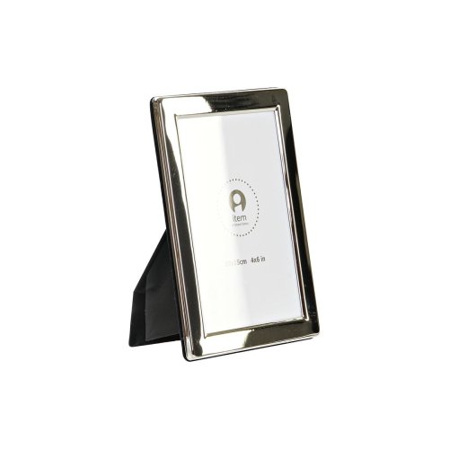 Fotoram DKD Home Decor Silvrig Metall 12 x 2 x 17 cm Traditionel