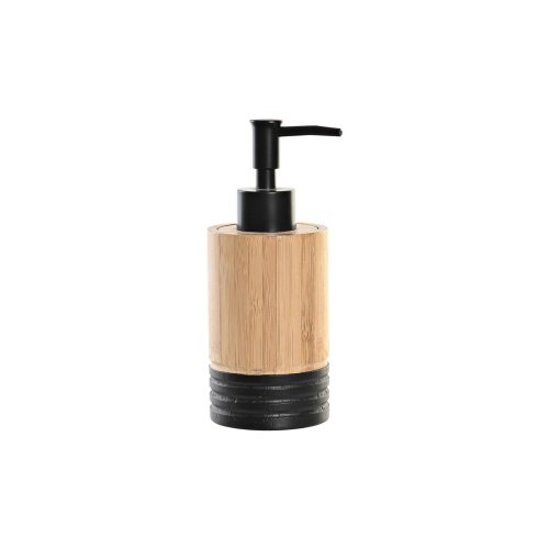 Tvldispenser DKD Home Decor Svart Naturell Bambu polypropen