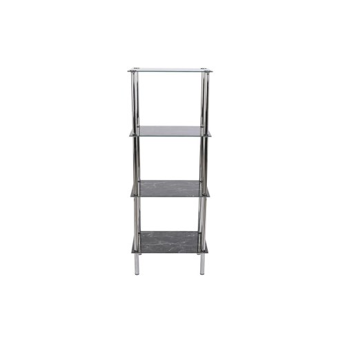 Badrumshyllor DKD Home Decor Glas Stl (40 x 30 x 105 cm)