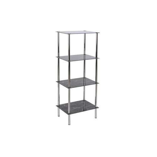 Badrumshyllor DKD Home Decor Glas Stl (40 x 30 x 105 cm)