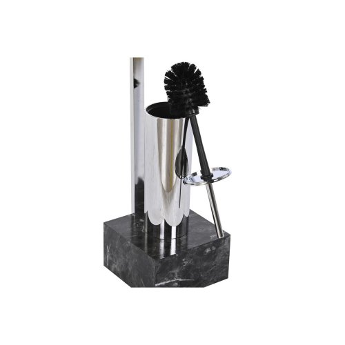 Toalettpappershllare med toalettborste DKD Home Decor MDF Stl
