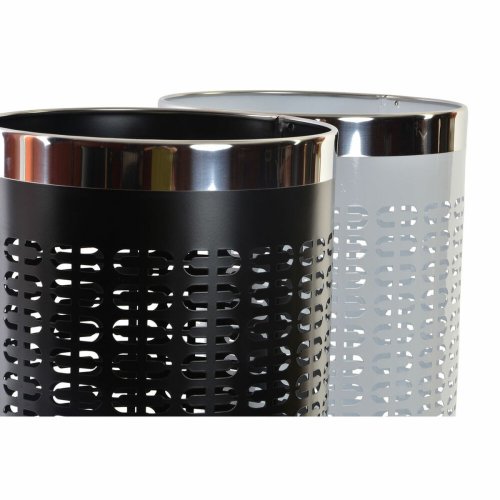 Paraplystll DKD Home Decor 23 x 50 cm Vit Svart Stl 23 x 23 x