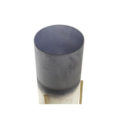 Ljusstakar DKD Home Decor Antikbehandlad Glas Metall (13 x 13 x