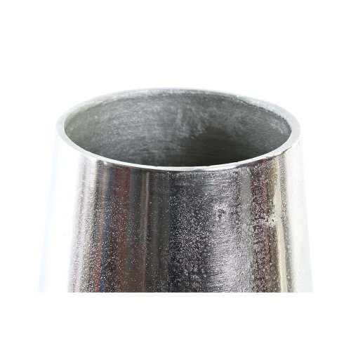 Vas DKD Home Decor 15,5 x 15,5 x 26 cm Silvrig Gyllene Aluminium