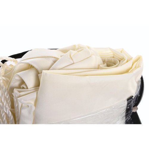 Skugga segel DKD Home Decor Ljus Beige Multicolour Rostfritt st