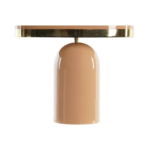 Bordslampa DKD Home Decor Rosa Gyllene Metall Jrn 50 W (37 x 21