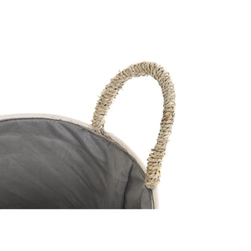 Korg - set DKD Home Decor Naturliga fibrer Tofs 40 x 40 x 35 cm