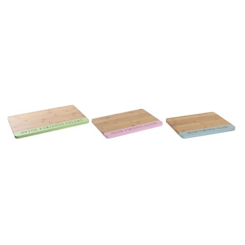 Skrbrda DKD Home Decor Bl Grn Rosa Bambu 33,5 x 22,4 x 1,2 c