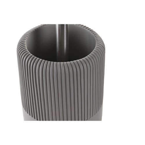 Toalettborste DKD Home Decor 11 X 11 X 36,5 CM Gr Cement Rostfr