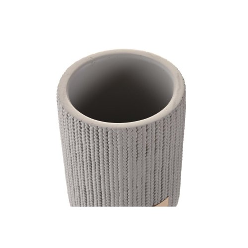 Glas DKD Home Decor Gr Cement 8 x 8 x 10 cm