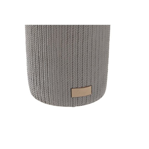Toalettborste DKD Home Decor Gr Cement Rostfritt stl 10 x 10 x