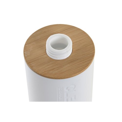 Tvldispenser DKD Home Decor 7 x 9 x 15,5 cm Naturell Vit polypr
