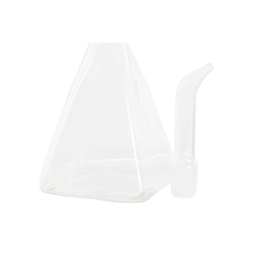 Oljeflaska DKD Home Decor 250 ml 7 x 7 x 19,5 cm Transparent Bor