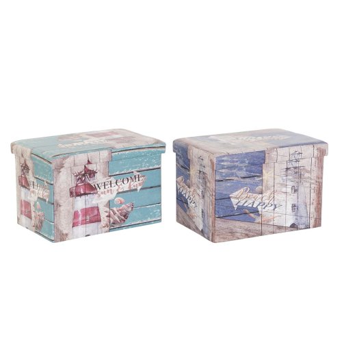 Allsidig lda DKD Home Decor 59 x 40 x 40 cm Polyuretan Multicol