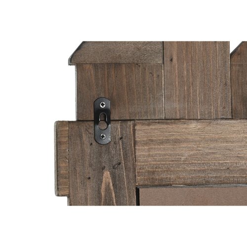 Vggspegel DKD Home Decor Brun Antikbehandlad 40 x 9 x 68 cm