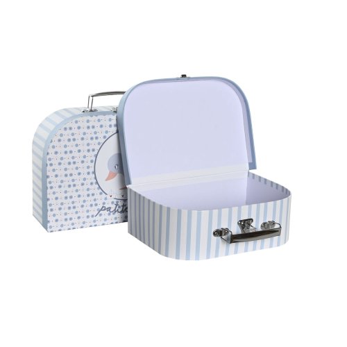 Uppsttning med Dekorativa Ldor DKD Home Decor 28 x 9,5 x 20 cm
