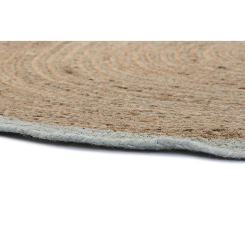 Matta DKD Home Decor 200 x 200 x 1 cm Scandi Naturell Polyester