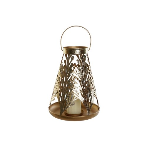 Lykta DKD Home Decor Gyllene Metall 25 x 25 x 42 cm