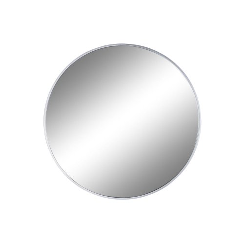 Vggspegel DKD Home Decor Silvrig Glas Jrn Modern 80 x 1,8 x 80