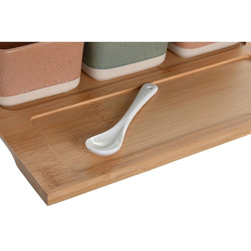 Tilltuggsset DKD Home Decor 26 x 9 x 4 cm Porslin Multicolour Ba