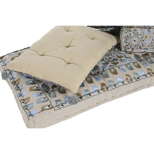 Trdgrdssoffa DKD Home Decor Bl Beige 155 x 76 x 65 cm 150 x 7