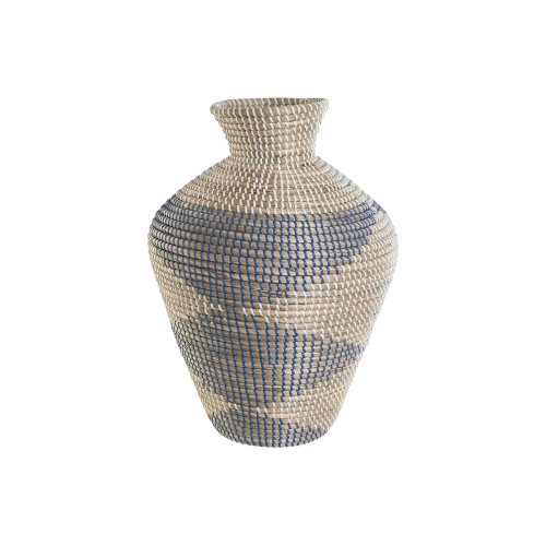 Vas DKD Home Decor Bl Naturell Medelhavs 35 x 35 x 50 cm