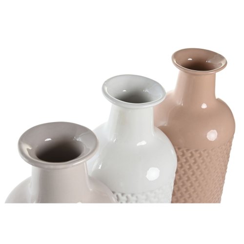 Vas DKD Home Decor Terrakota n Malva-frg Ljusrosa Dolomite 13 x