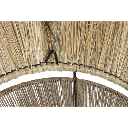Vggspegel DKD Home Decor Naturell Bali 79 x 4 x 79 cm