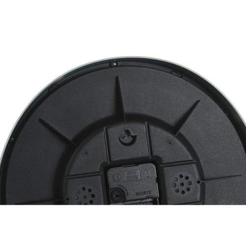 Vggklocka DKD Home Decor Vit Turkos Terrakota n PVC Urban 30 x