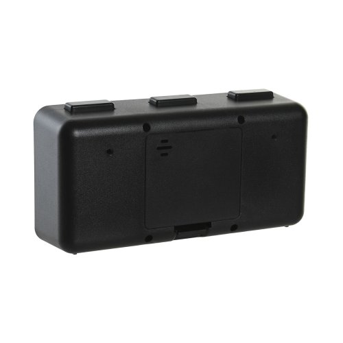 Vckarklocka DKD Home Decor Vit Svart PVC 17 x 5 x 9 cm (2 antal