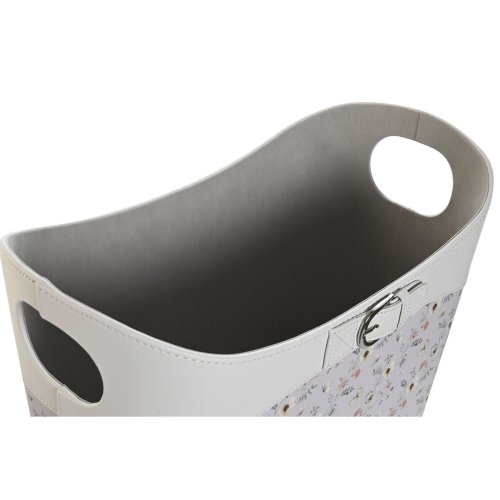 Tidningsstll DKD Home Decor Bl Vit Gr Ljusrosa Polyuretan PVC