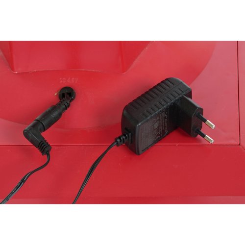 Gatlykta DKD Home Decor Vit Rd Metall 30 x 30 x 180 cm