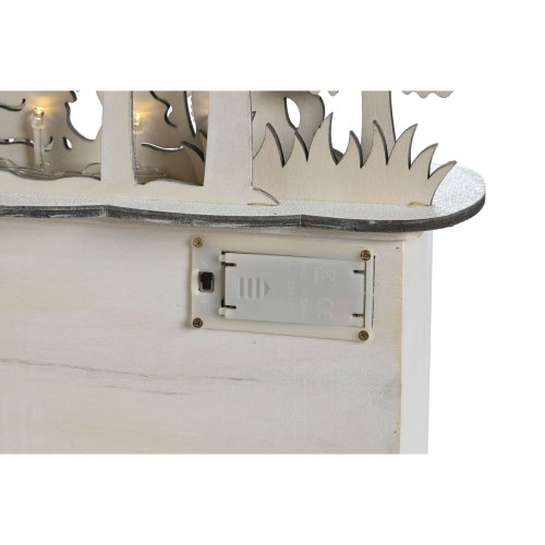 Adventskalender DKD Home Decor Tr 34 x 8,5 x 36,5 cm (2 antal)