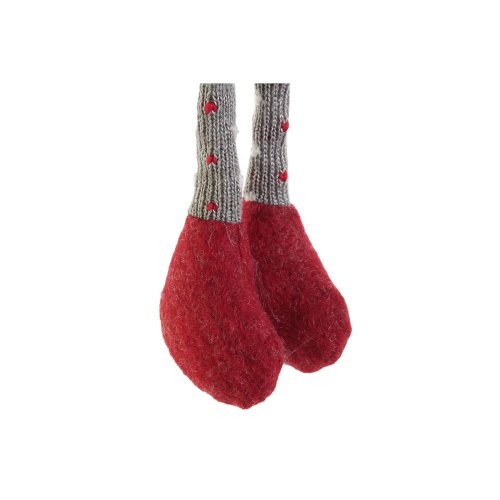 Julkrans DKD Home Decor Multicolour Tr 30 x 7 x 46 cm (2 antal)